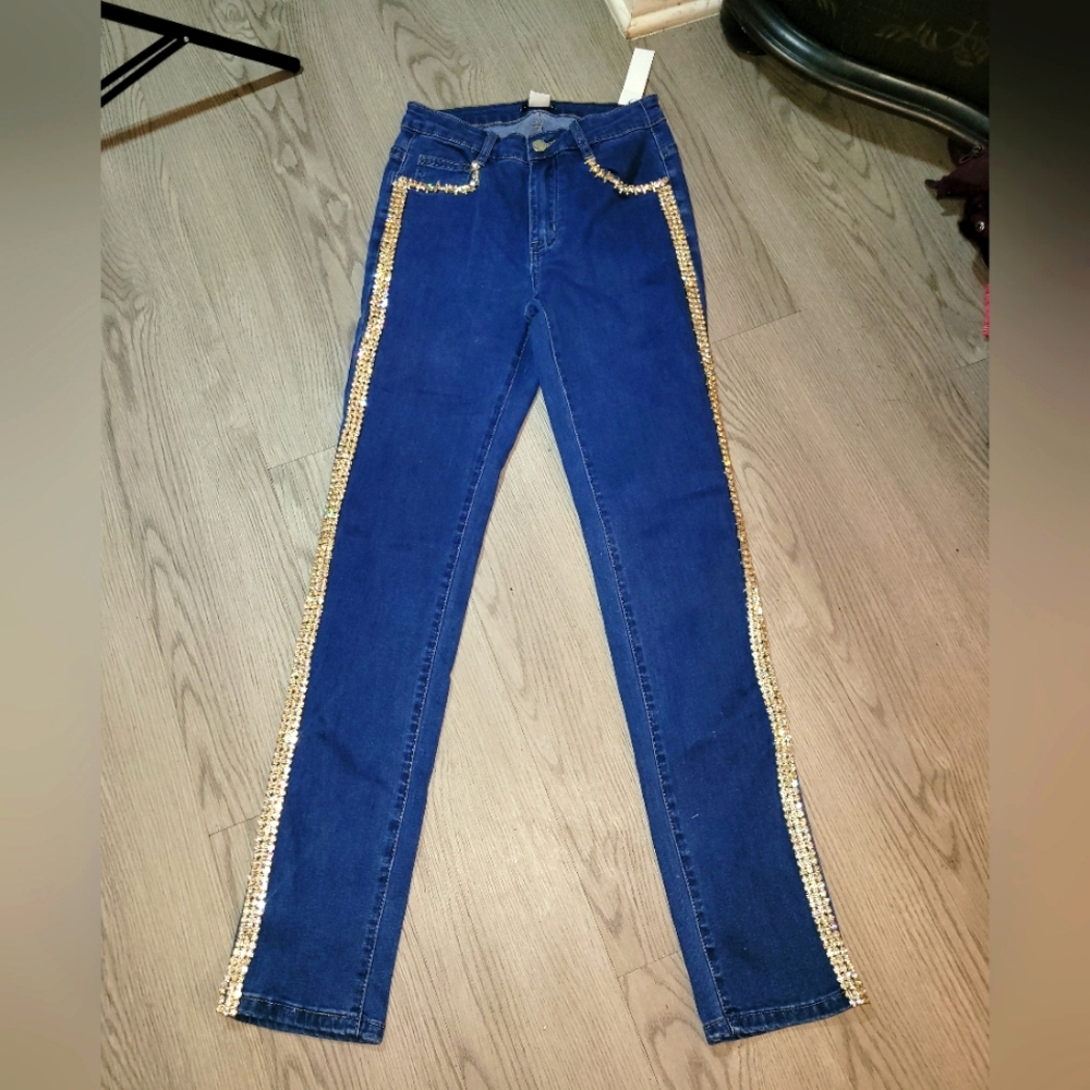 New venus Rhinestones jeans